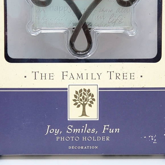 Hallmark The Family Tree Joy, Smiles, Fun Photo Holder Frames Ornaments PR2647 - Picture 2 of 7
